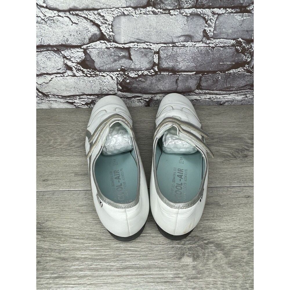 Mephisto Cool Air White Leather Strap Driving Loafers Shoes Women Sz 10M US/41EU - Picture 6 of 16